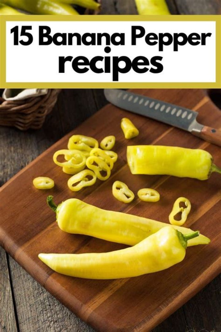 What can you do with banana peppers